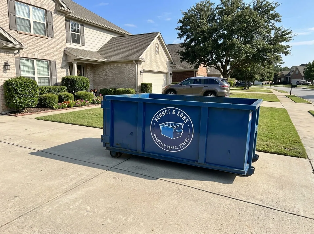 Residential Dumpster Rental in Athens, GA